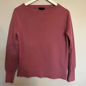 J Crew Boatneck Sweater Size M
